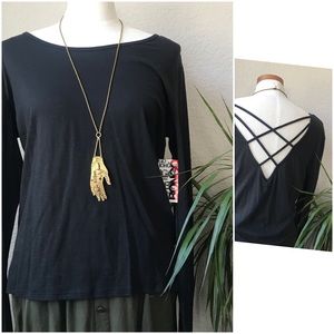 Cage Long Sleeve Top